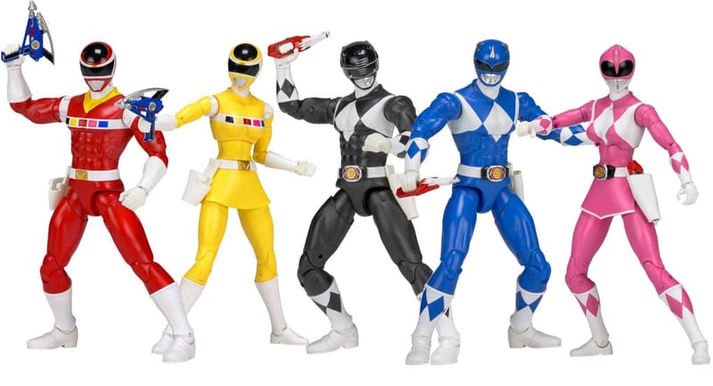 Power Rangers Legacy 6.5″ In Space & MMPR Figures Revealed