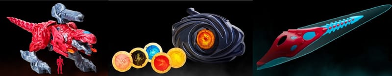 New Power Rangers 2017 Movie Toys Revealed