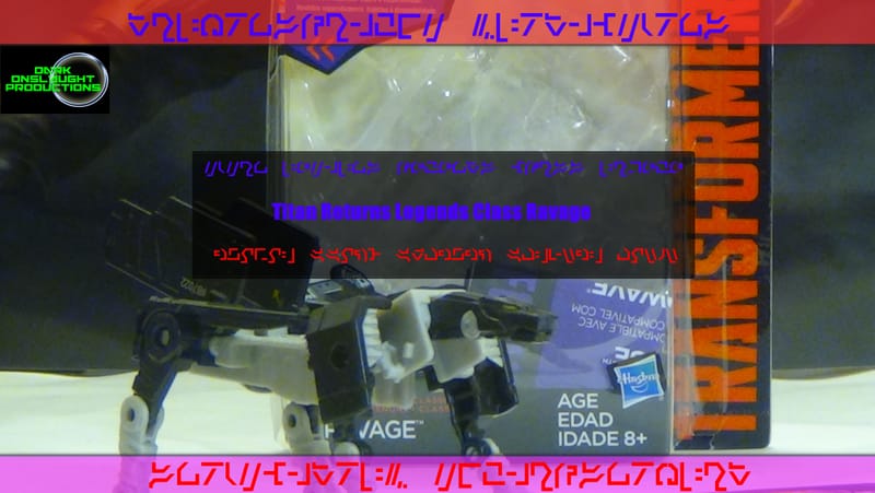 Review: Transformers Generations Titan Returns Legends Class Ravage