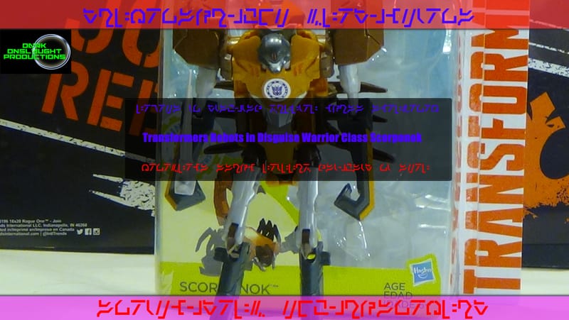 Review: Transformers Robots in Disguise Warrior Class Scorponok