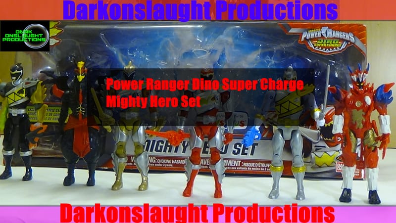 Review: Power Rangers Dino Super Charge Mighty Hero Set