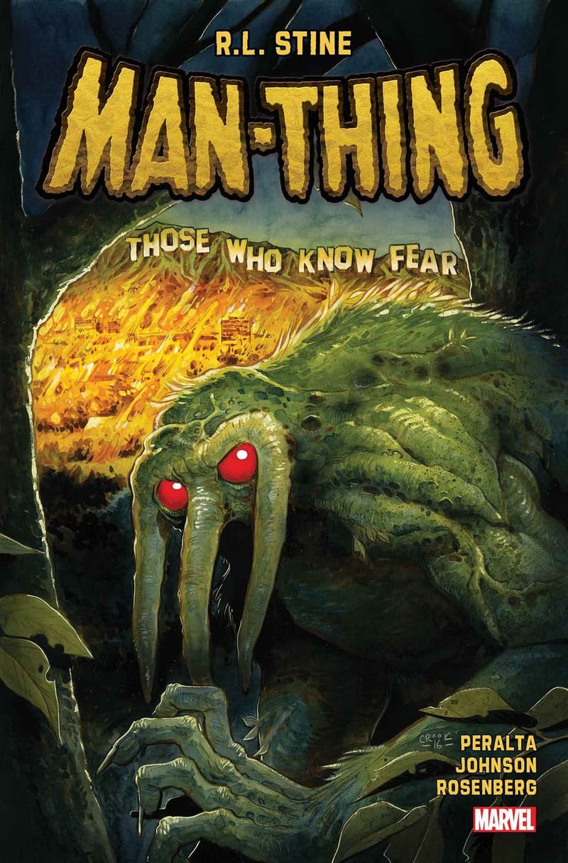 R.L. Stine to Write Marvel's Man-Thing Comics