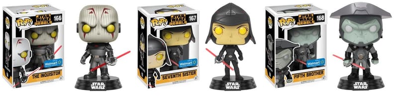 Walmart Exclusive Star Wars Rebels Inquisitor Pops Revealed