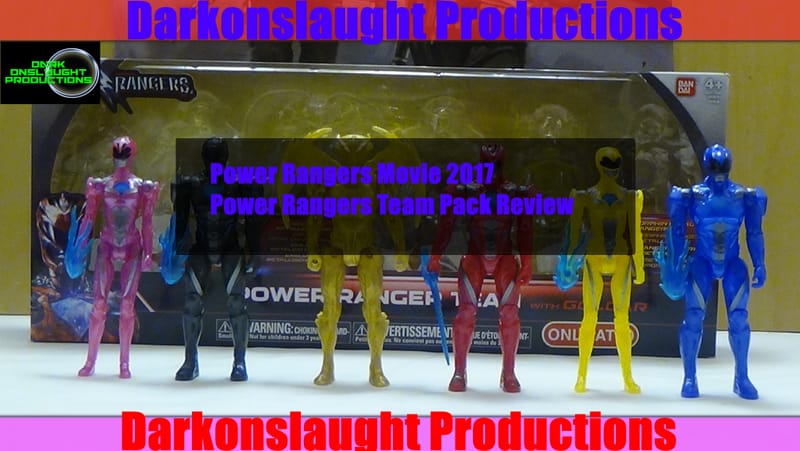 Review: Power Rangers Movie 2017 Team Pack