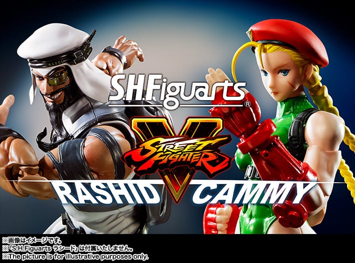 Official Images: S.H.Figuarts Street Fighter Rashid & Cammy