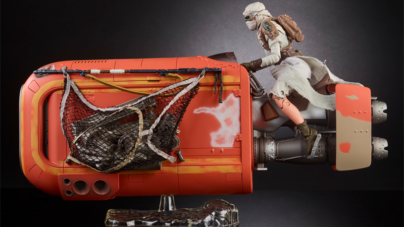 Star Wars Black Series 6 Inch Rey's Speeder Revealed