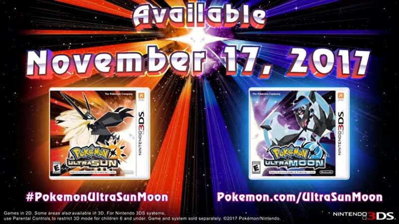 New Ultra Beasts Announced For Pokémon Ultra Sun & Ultra Moon