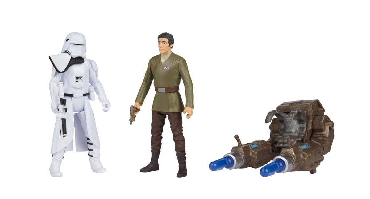 SDCC 2016 Star Wars Poe Dameron vs. First Order Snowtrooper