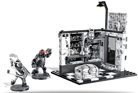 SDCC 2016 Toysrus Entertainment Earth Megablocks TMNT Kevin Eastman Street Showdown