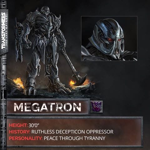 Transformers 5 The Last Knight Megatron